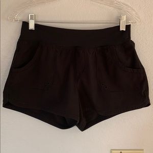 Black Prana board shorts